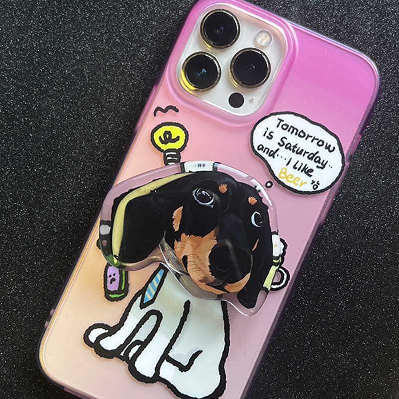 dog custom popsocket