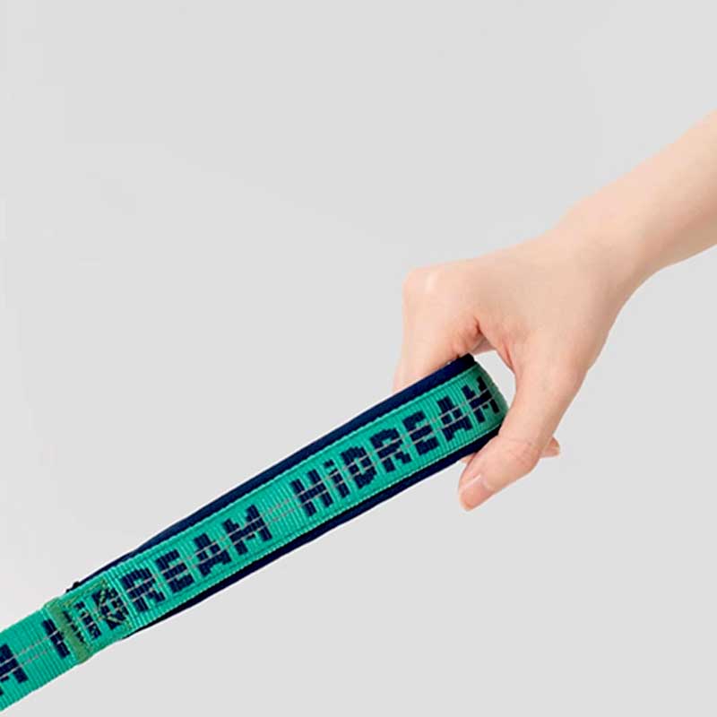 blue text print