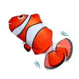Load image into Gallery viewer, clownfish floppy interactive cat toy