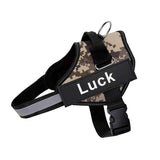 Load image into Gallery viewer, personalized dog harness with side release buckle desert camouflage