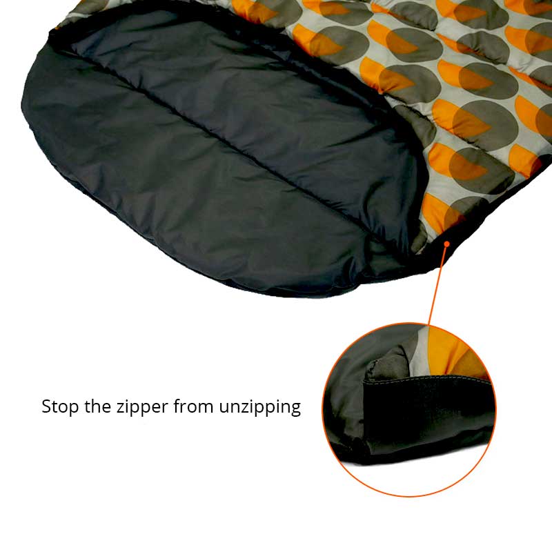 the detail of Lepeto sleeping bag for dogs