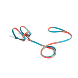 Load image into Gallery viewer, neon-style-cat-harness-and-leash-portland-blue