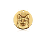 Load image into Gallery viewer, welsh corgi dog id tag