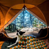 画像をギャラリービューアに読み込む, a dog in the Lepeto dog camping bed