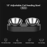 Load image into Gallery viewer, description of cat feeding bowl