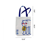 Load image into Gallery viewer, Maneki Neko Canvas Tote Bag